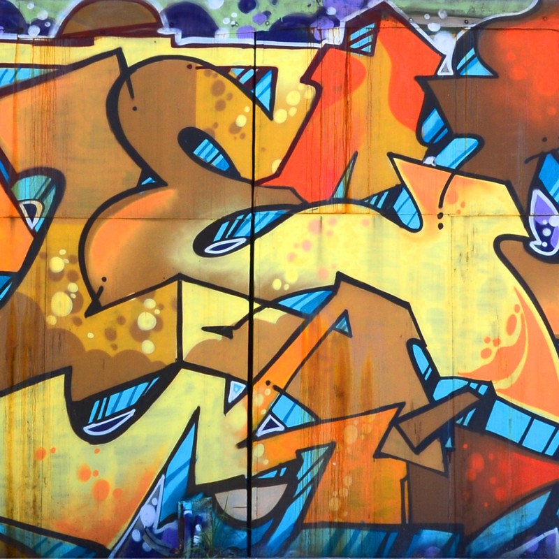Graffitiwand - H - 130 216