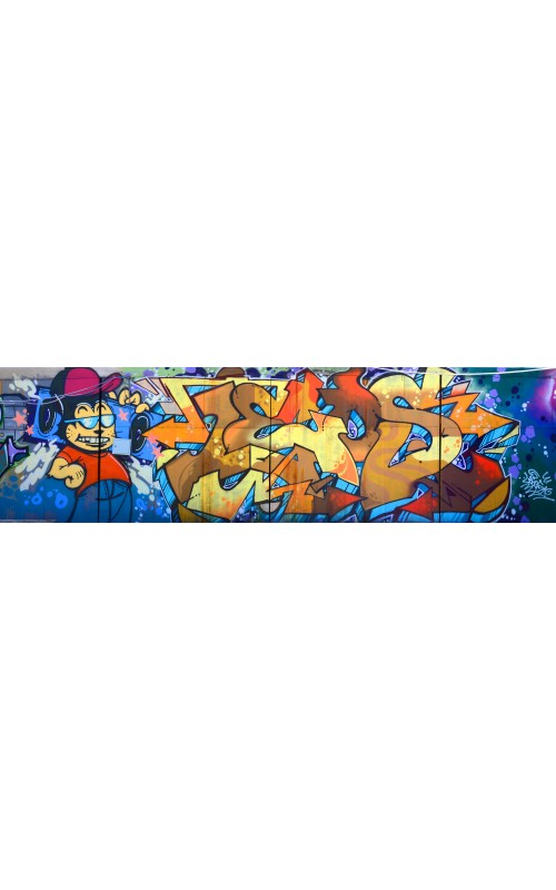 Graffitiwand - H - 130 216