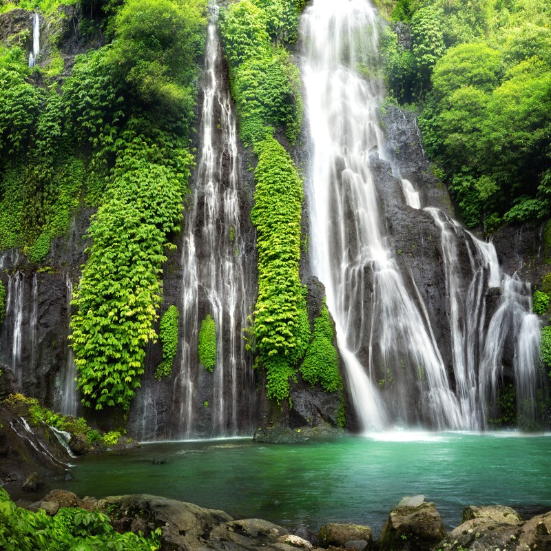 Green Waterfall