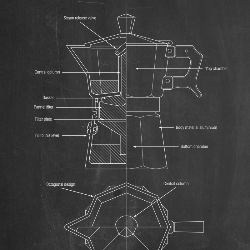 Coffee Moka Pot Patent